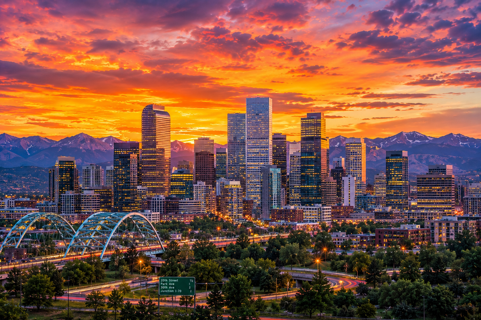 Denver skyline