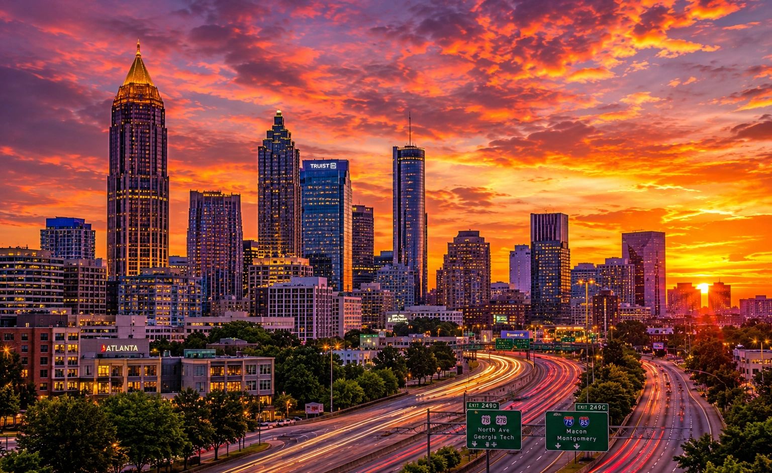 Atlanta skyline