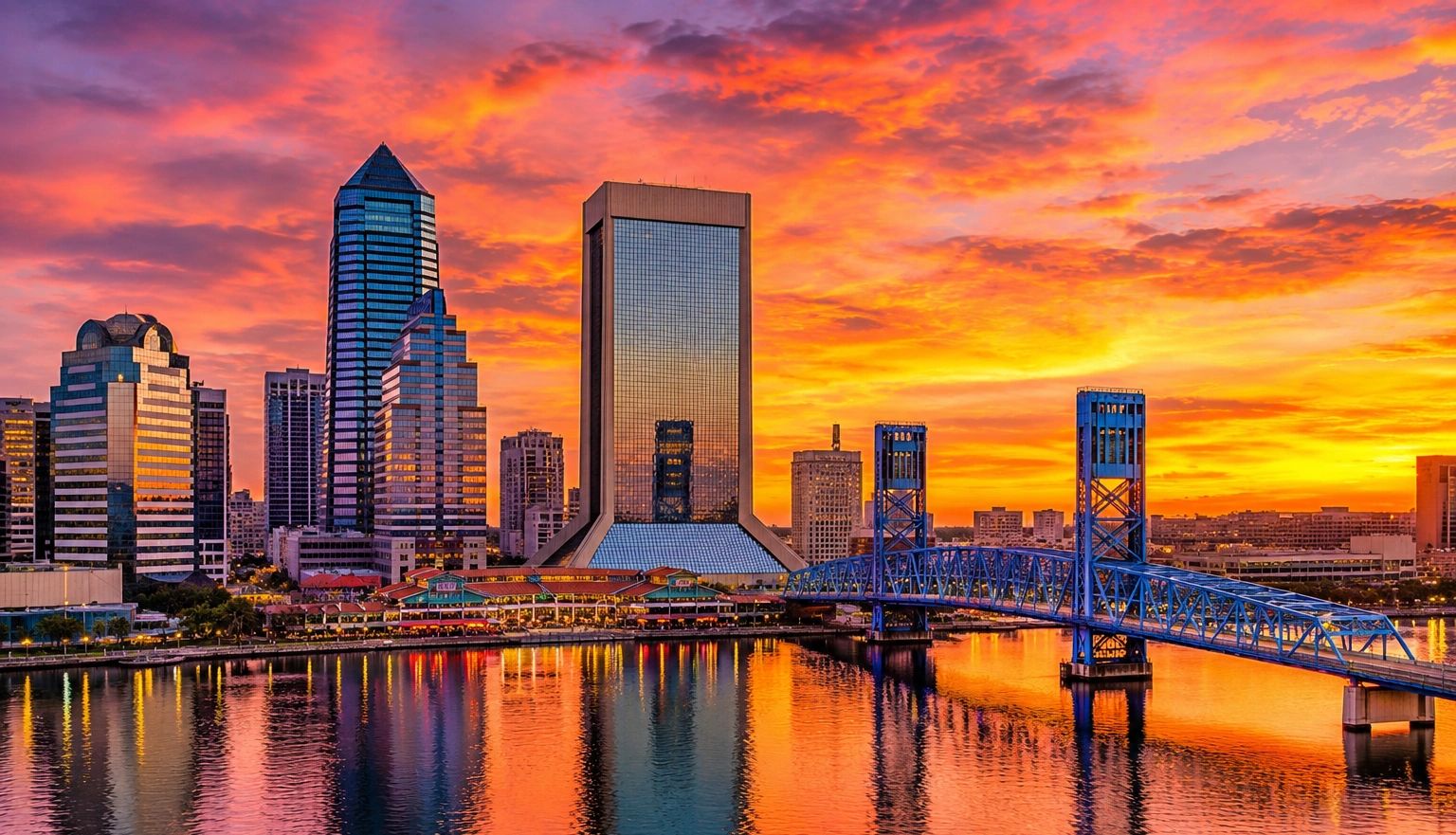 Jacksonville skyline